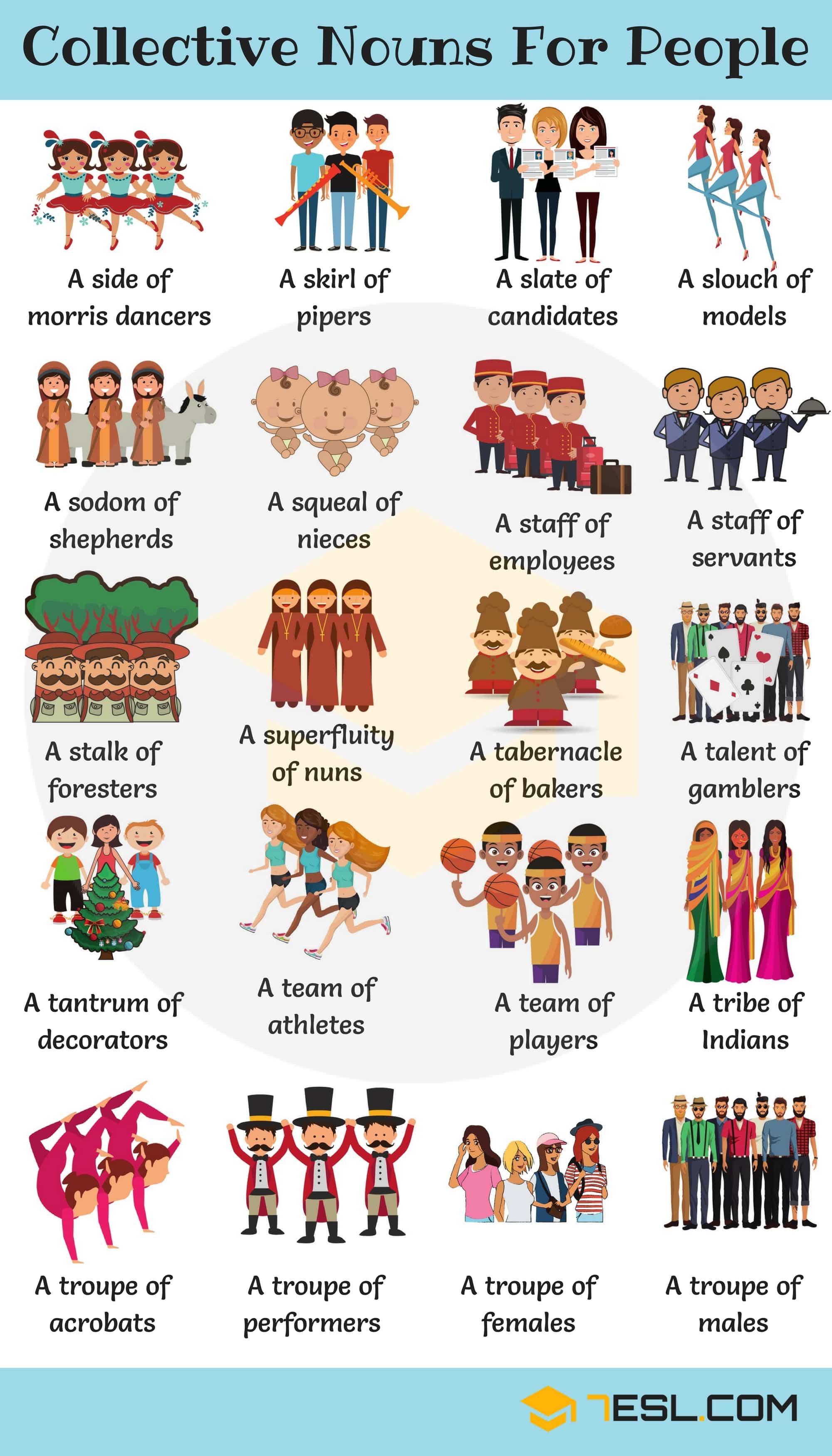 Collective Nouns For People