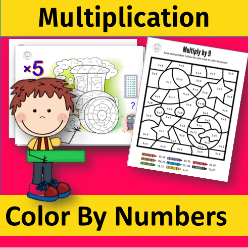 Color Your Way To Multiplication Mastery Fun Worksheets For Kids Made By Teachers