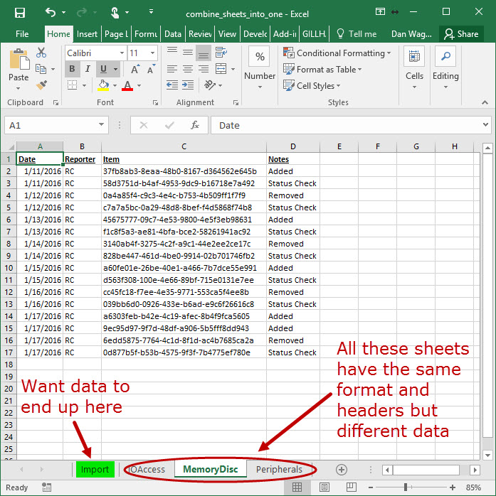 Combine Sheets From Multiple Excel Files Based On Column Headers