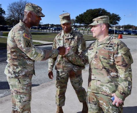 Combined Arms Center Commanding General Visits Medcoe Joint Base San