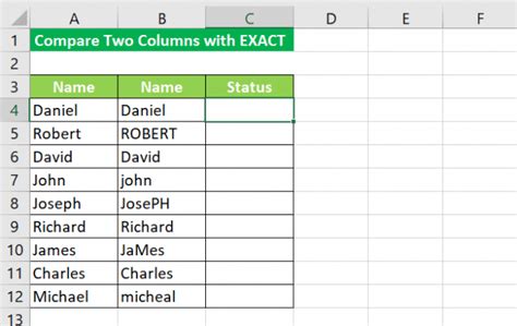 Compare Two Columns In Excel Ultimate Guide Acuity Training