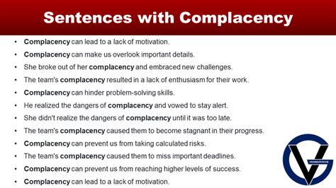 Complacent Definition and Examples