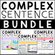 Complex Sentence Bundle Task Cards Foldable Slideshow More