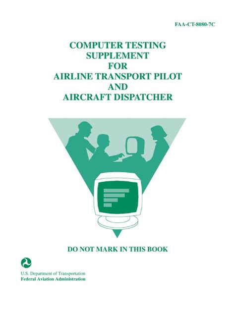 Computer Testing Supplement For Airline Transport Pilot And Aircraft Dispatcher C Pdf