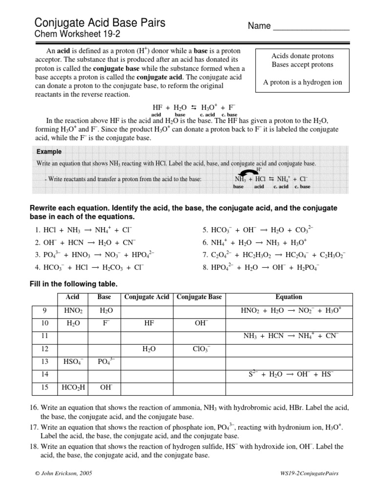 5 Key Steps to Mastering Conjugate Acid-Base Pairs