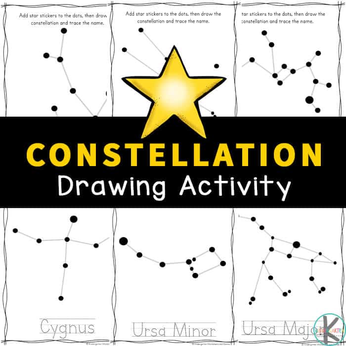 Constellation Worksheet For Kindergarten Kindergarten Worksheets