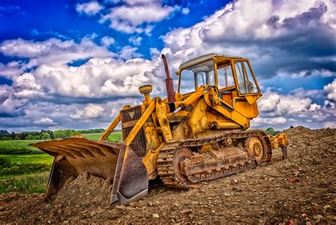 Construction Equipment At Work