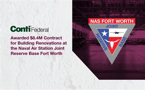 Conti Federal Wins 8 4M Contract For Renovations At Nas Jrb Fort Worth