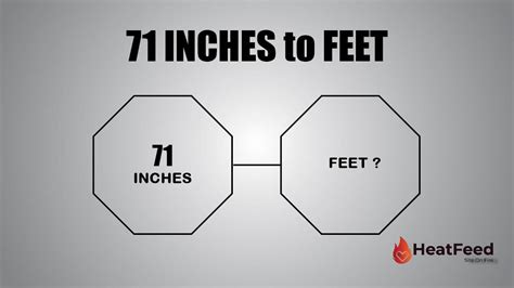 Convert 71 Inches To Feet Heatfeed