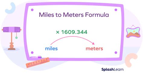 Convert Meter To Mile M To Mile Formula Example Conversion Factor