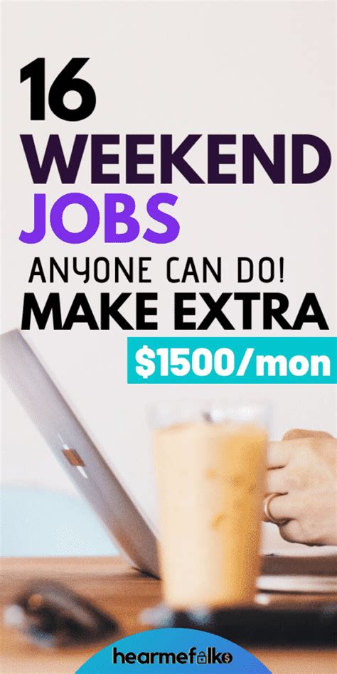 Cool Weekend Job Ideas