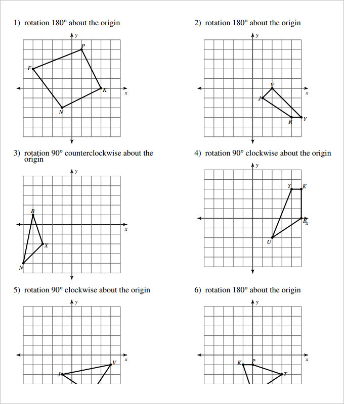 Coordinate Geometry Worksheet Pdf