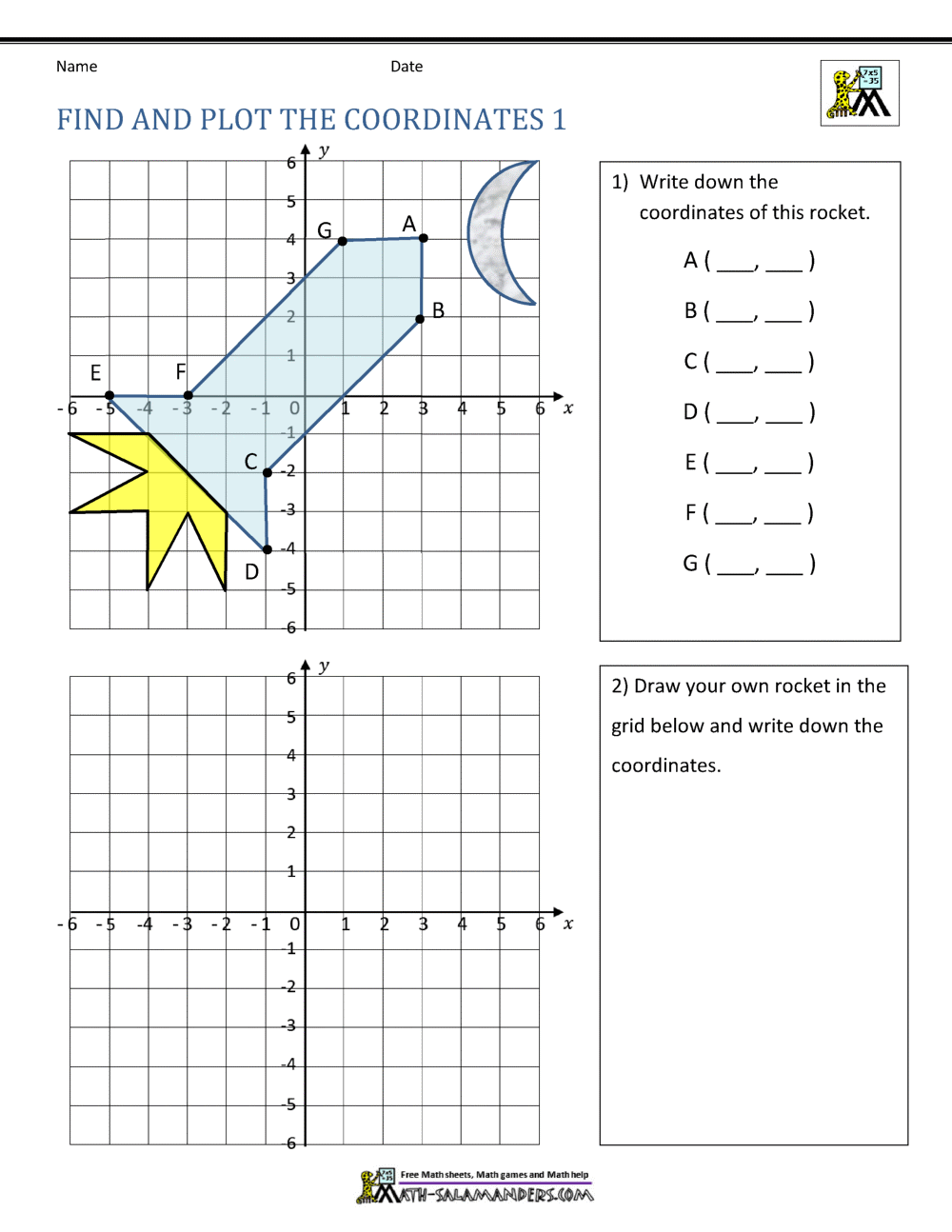 5 Fun Tips for Mastering Coordinate Graphing Worksheets