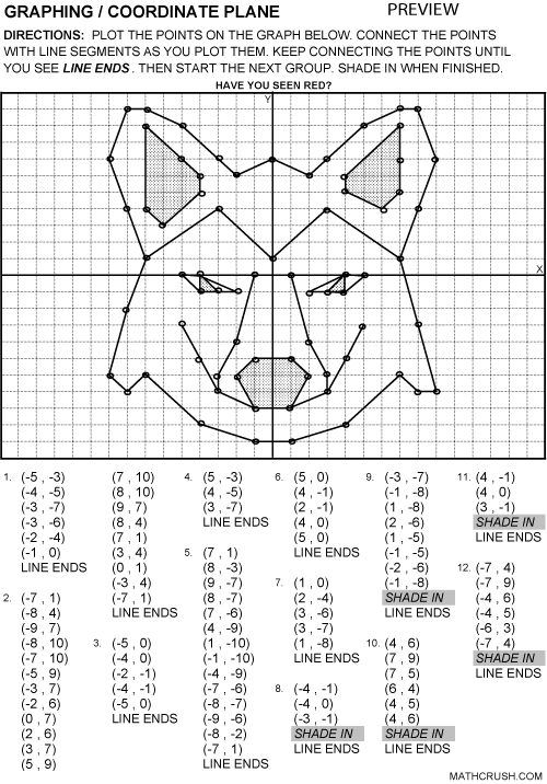 Coordinate Grid Puzzles