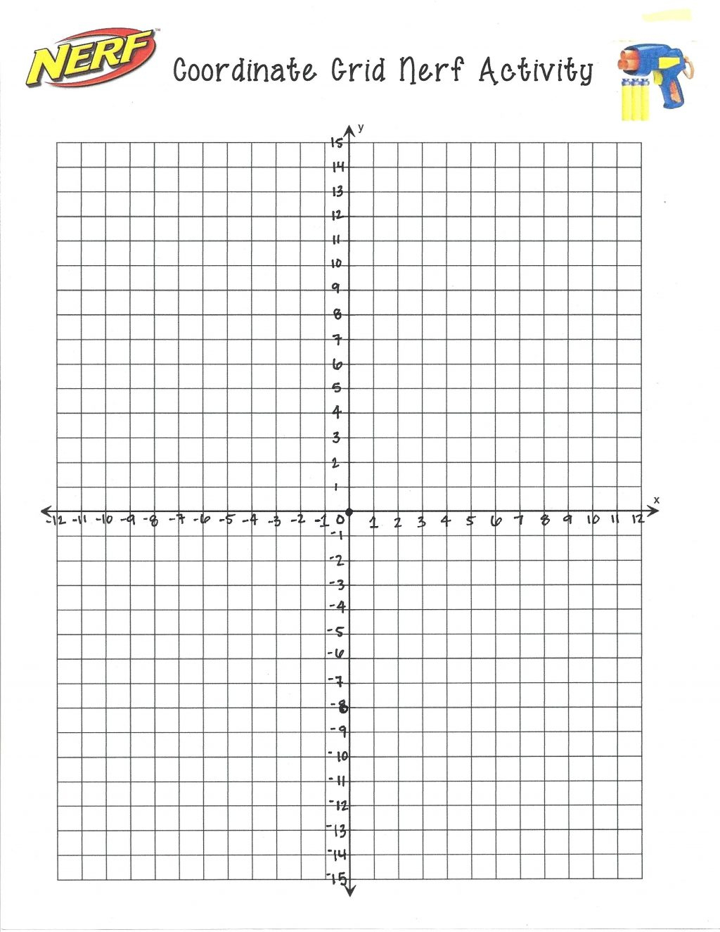 Coordinate Plane Fun: 6th Grade Math Worksheets