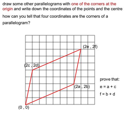 Coordinates Of A Quadrilateral