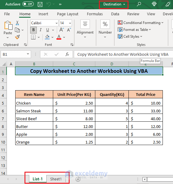 Copy Worksheet Vba Worksheets For Kindergarten