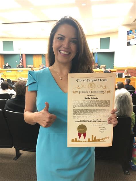 Corpus Christi City Council Honors Kris 6 News Anchor Katia Uriarte