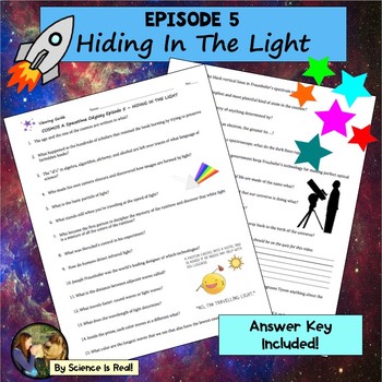 Cosmos Episode 5 Worksheet Hiding In The Light Cosmos A Spacetime