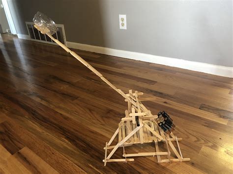 Counterweight Power in Catapults