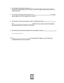 Crash Course Chemistry Worksheet Answer Key