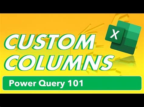 Create Custom Columns In Power Query Separate Text Numbers Excel Powerbi Powerquery