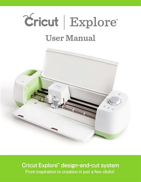 Cricut Explore Air 2 Manual Download