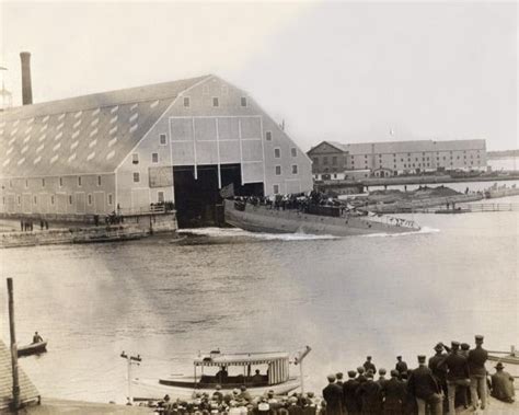 Crowds Gathered At The Portsmouth Naval Shipyard Portsmouth Nh Approx 1900 Oldschoolcool