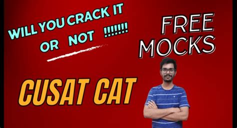 Cusat Cat Mock Test