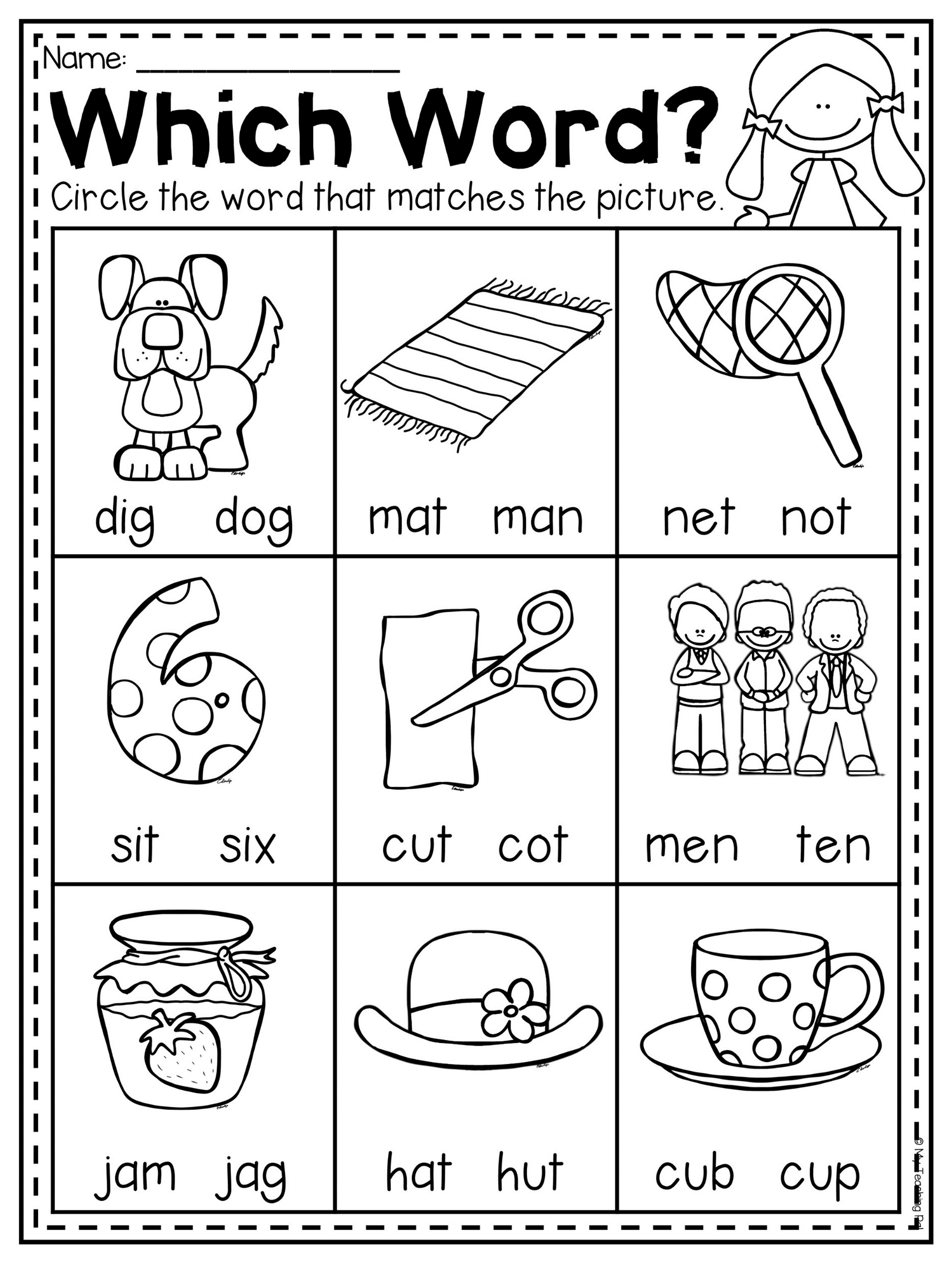 CVC Words Worksheets for Kindergarten: Fun Learning Activities