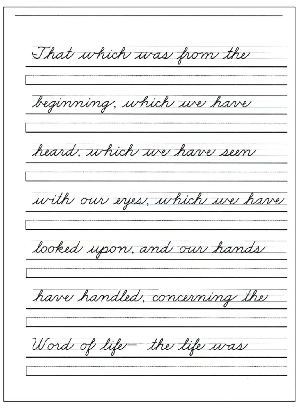 Daily Cursive Handwriting Practice Pdf Fill Out Sign Online Dochub