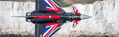 Dazzling Typhoon Display Jetting In To Teesside Airshow Teesside International Airport