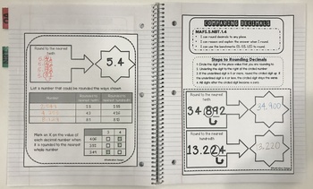 Decimals 5 Nbt 1 5 Nbt 3 5 Nbt 4 Assessment Test By Great Teacher