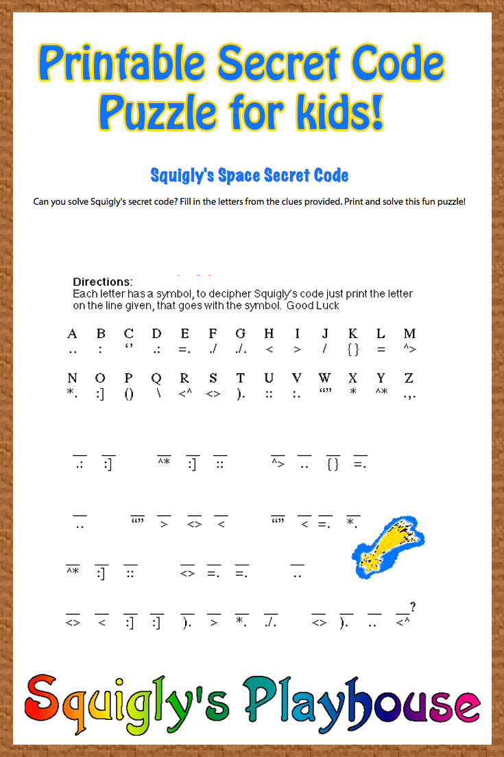 Decoding Worksheet For Kids