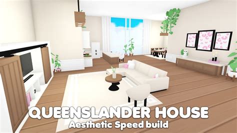 Decorating The New Queenslander House Aesthetic Modern In Adopt Me Youtube