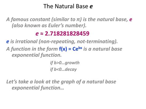 Definition Of Natural Base E Discount Varsana Com