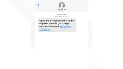 Delivery Text Message From Usps Is Likely A Smishing Scam Wfaa Com