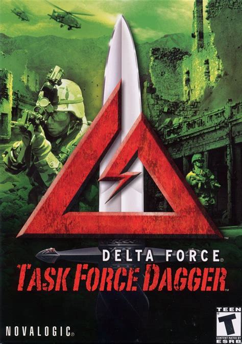 Delta Force Task Force Dagger Cover Or Packaging Material Mobygames