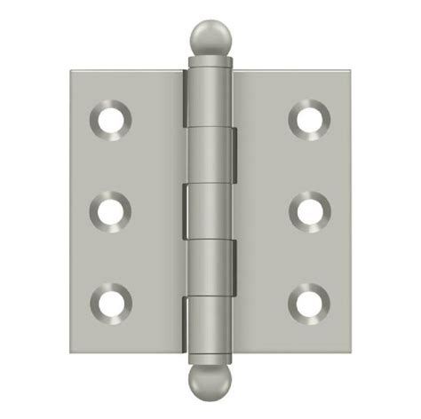 Deltana Ch2020u15 Cabinet Hinge With Ball Tip Brushed Nickel 2 Hinges For Cabinets Door