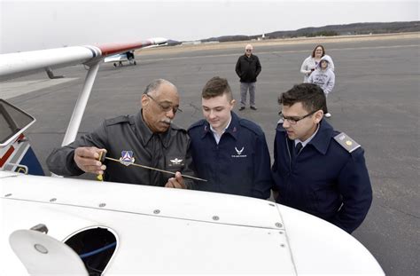 Derek Waddell Of Agawam Joins Other Cadets In Learning To Fly With The Civil Air Patrol