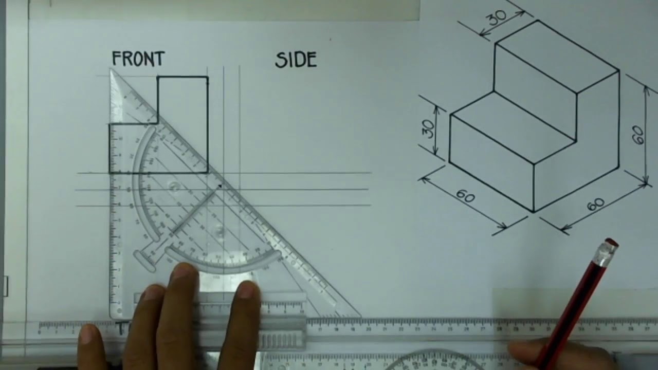 Details 137 Orthographic Drawing Exercises Seven Edu Vn