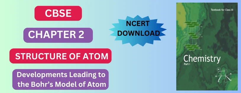 Developments Leading To The Bohr S Model Of Atom Youtube