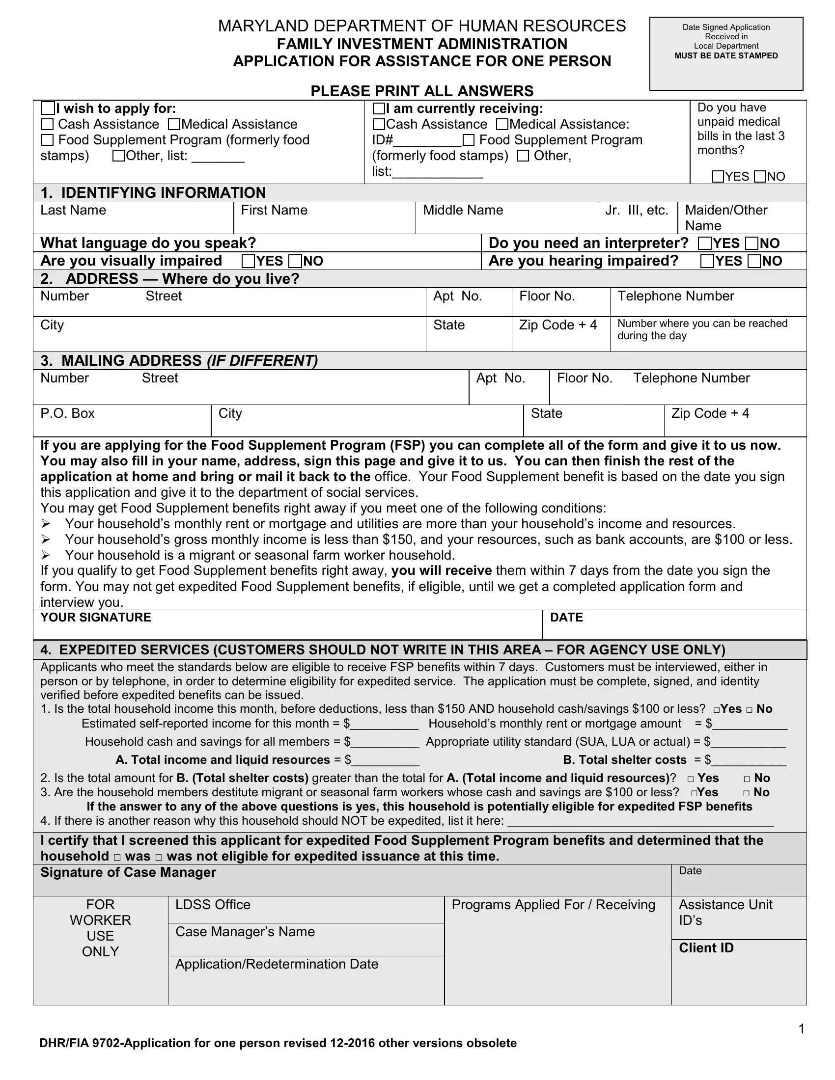 Dhr 9702 Form Fill Out Printable Pdf Forms Online