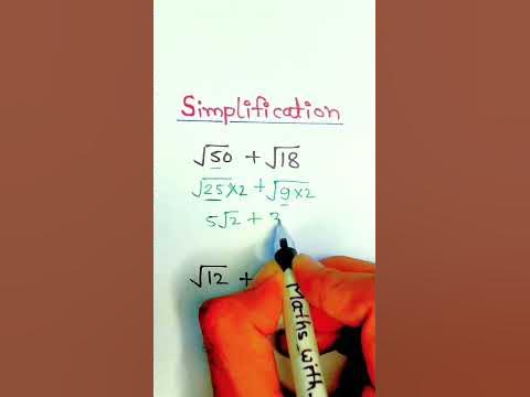 Did You Know This Easy Simplification Math Tricks Easy Simplification Tricks Youtubeshorts