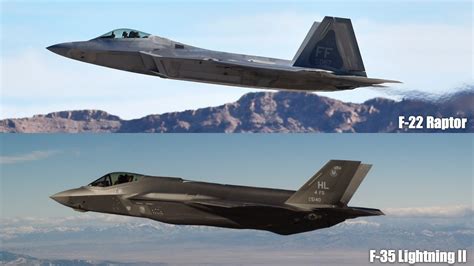 Difference Between F 22 And F 35