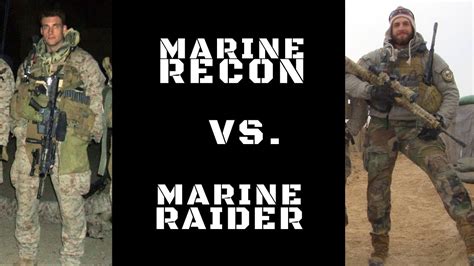 Difference Between Marine Recon Marine Raiders Nick Koumalatsos