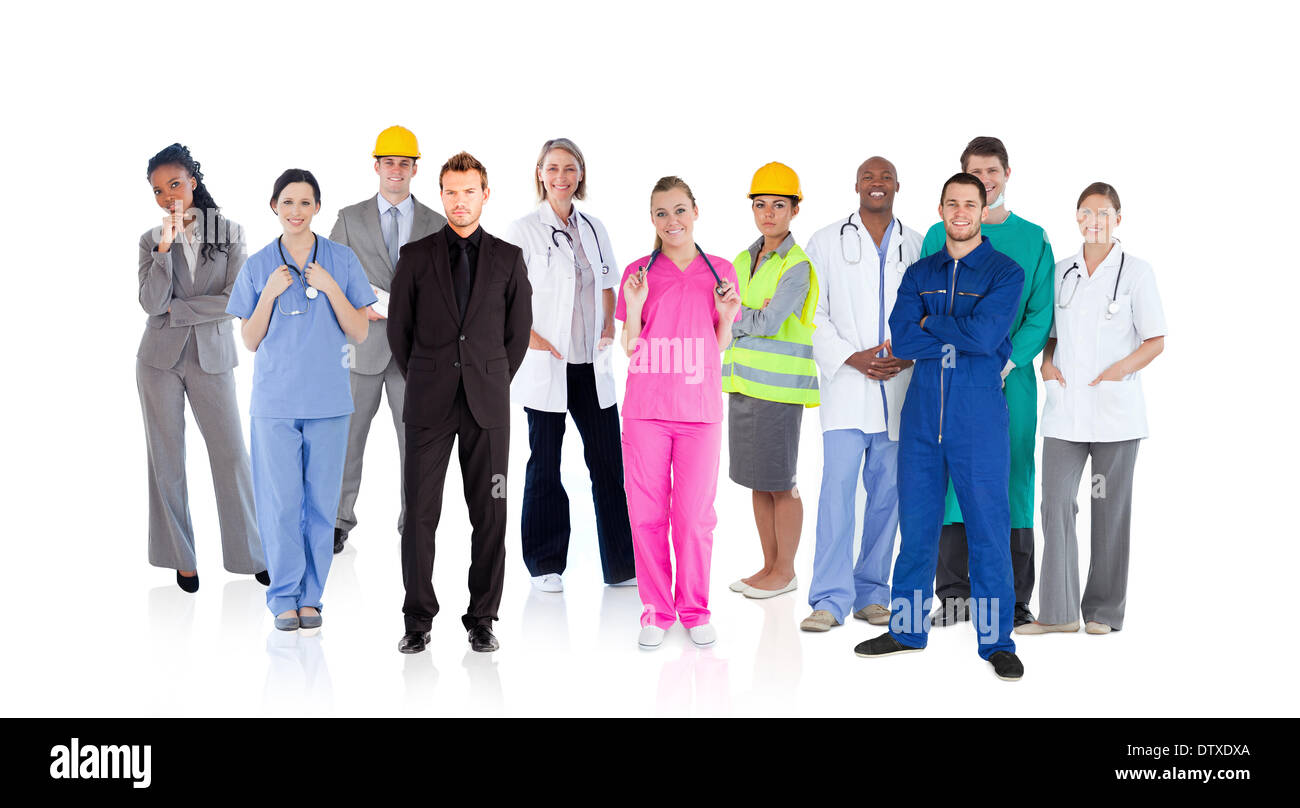 Different Types Of Careers Stock Photo Alamy