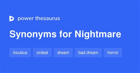 7 Words for Nightmare You Need to Know