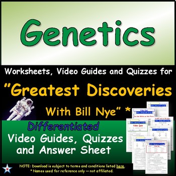 Differentiated Guide Quiz Ans Greatest Discoveries Bill Nye Genetics