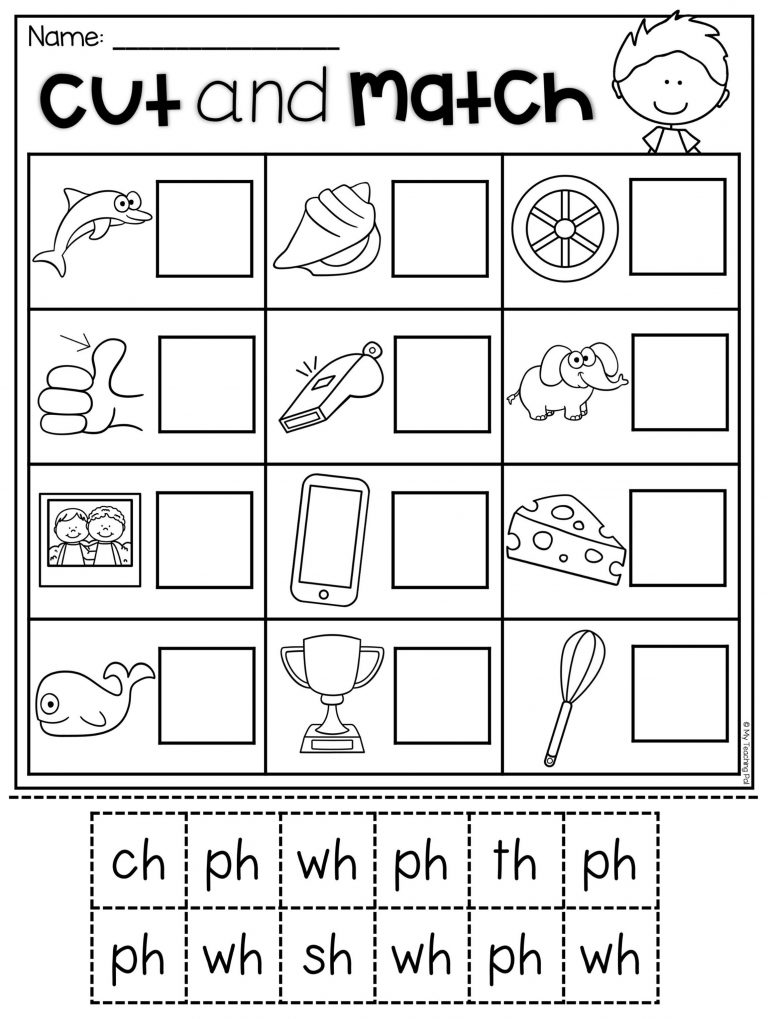 Digraph Worksheet Packet Ch Sh Th Wh Ph English Digraphs Sh